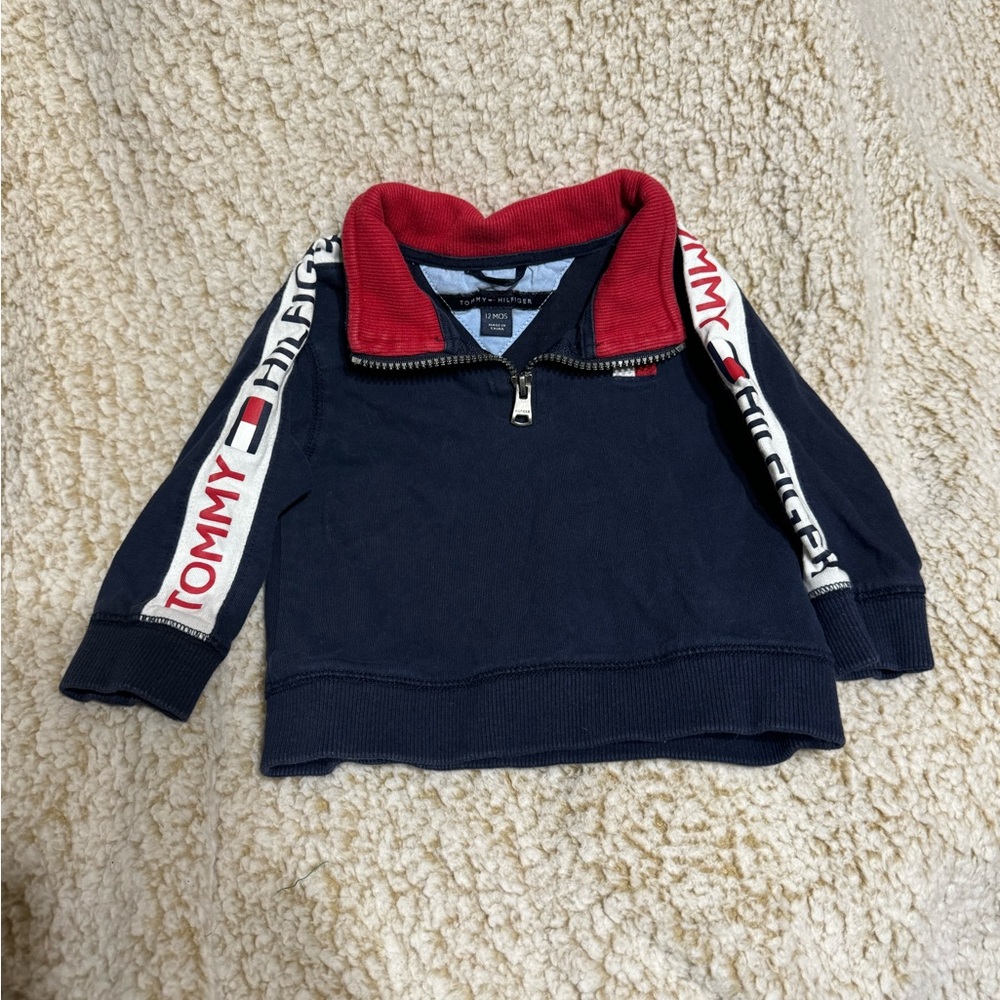 Tommy Hilfiger 12mos 3/4 zip